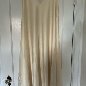 Polo by Ralph Lauren Cream Maxi Skirt
